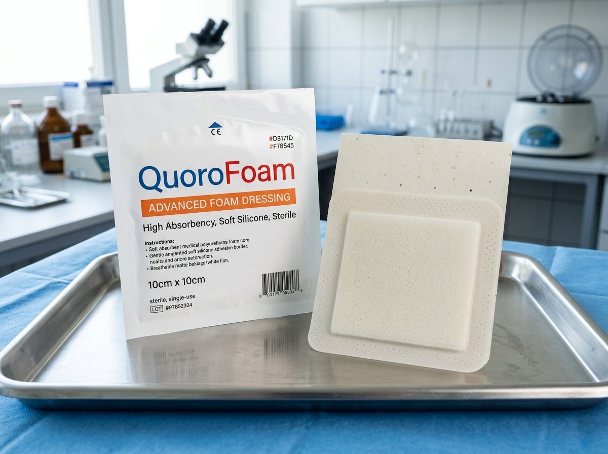 QuoroFoam Advanced Wound Dressing Packaging